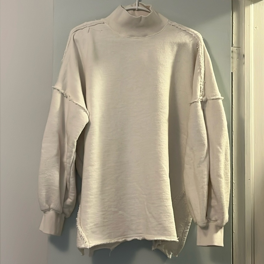 We the free tunic sweatshirt m